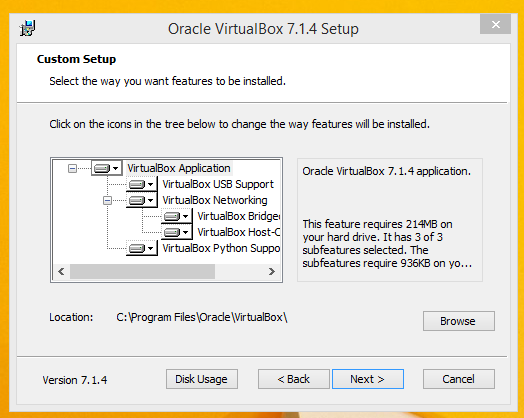 طريقة تثبيت Virtualbox